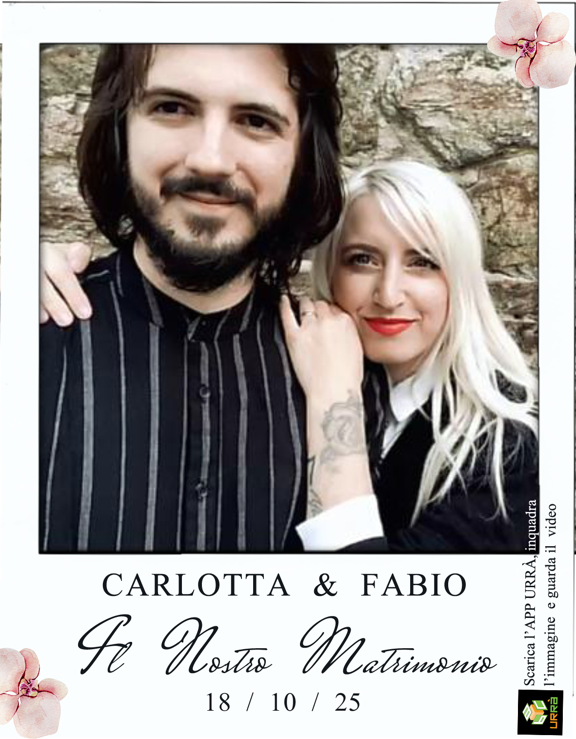 partcipazione-sposi-multimediale-realtà-aumentata_ urra partecipazione di matrimonio con realtà aumentata abc urrà